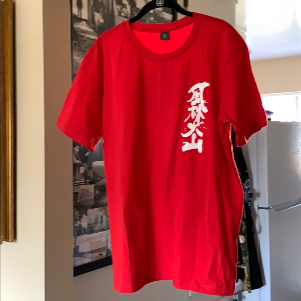 Red JIXING Tee Shirt Size XL